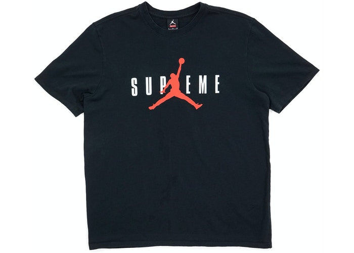 Supreme Air Jordan Tee Black