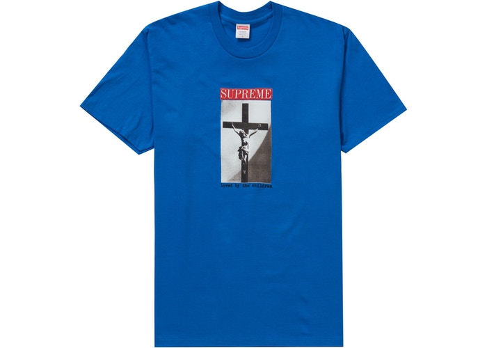 Supreme Loved By The Children Tee Heather Blue