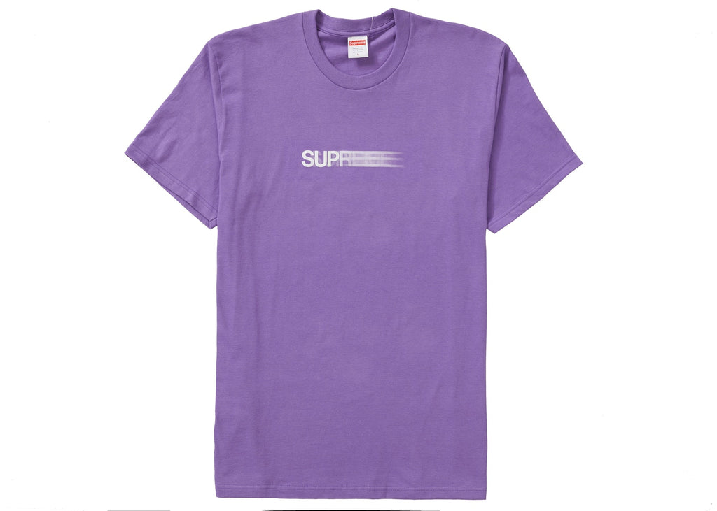 Supreme motion logo Purple T shirt