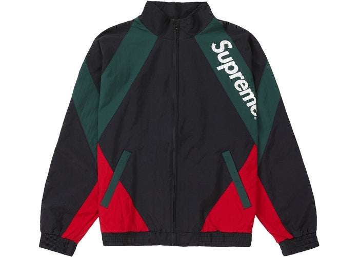 Supreme Paneled Track Jacket Black