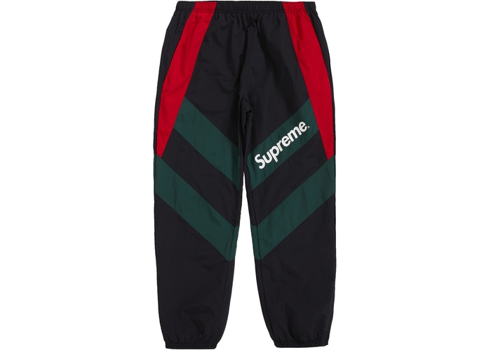 Supreme Paneled Track Pant Black