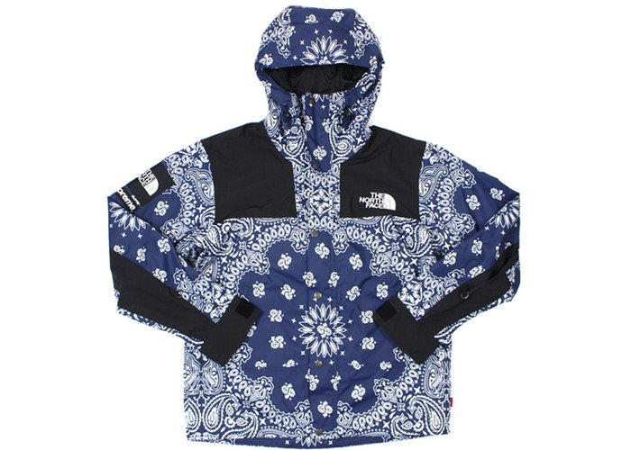 Supreme The North Face Bandana Mountain Jacket Navy