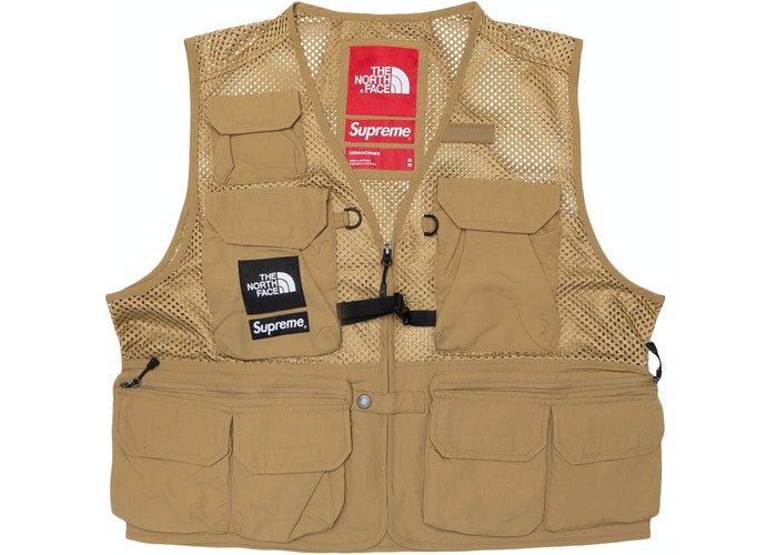 Supreme The North Face Cargo Vest Gold