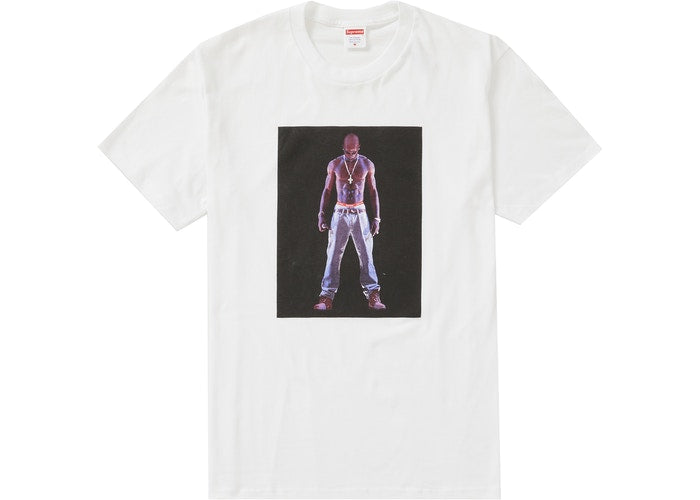 Supreme Tupac Hologram Tee White