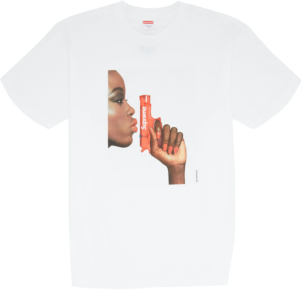 Supreme Water Pistol Tee White