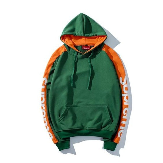 Supreme Hoodie Green/Orange