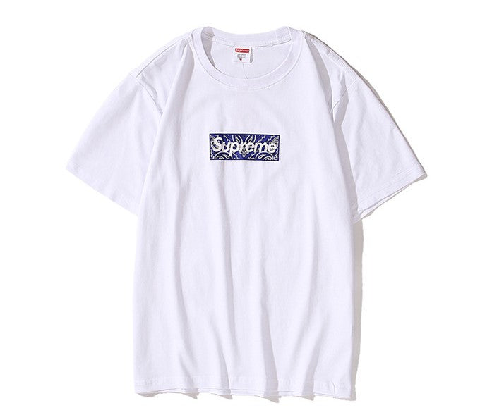 Supreme Bandana Box Logo White T shirt
