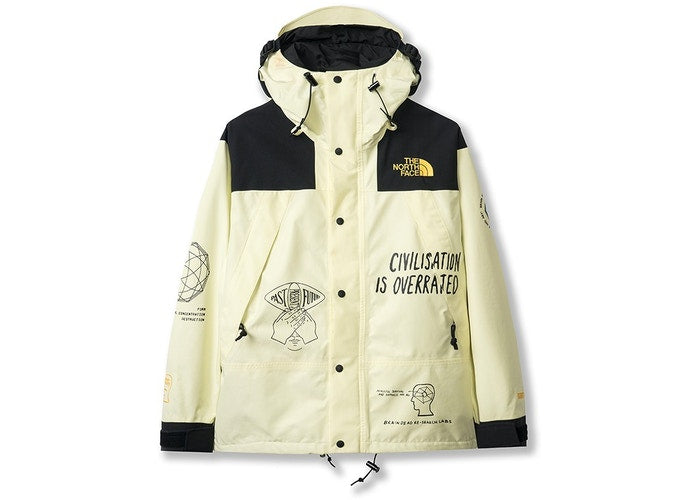 The North Face x Brain Dead Civilisation Is Overrated Parka Cream/Multi