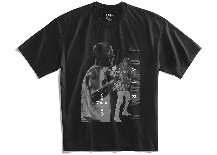 Travis Scott Air Jordan Tee Black