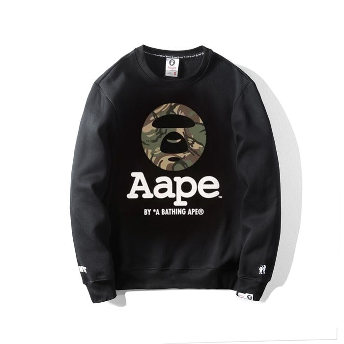 Aape Black Camo Sweatshirt