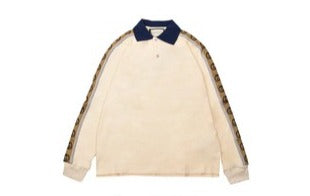 Gucci 20ss reflective webbing Polo Sweatshirt