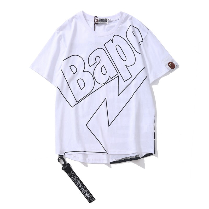 Bape White Tee