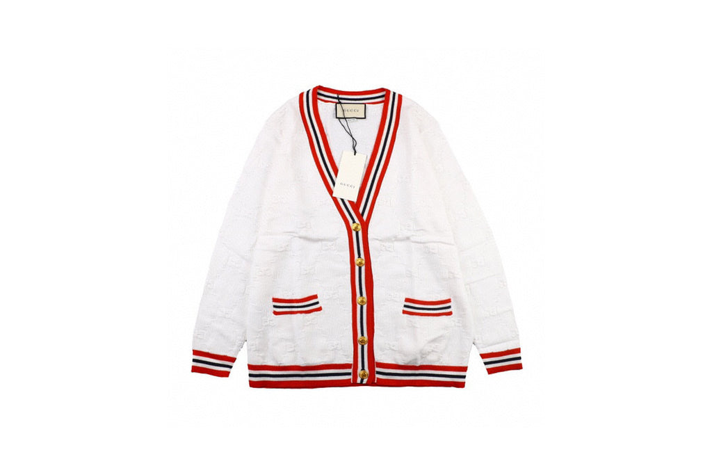 Gucci Sylvie Web knitted cardigan