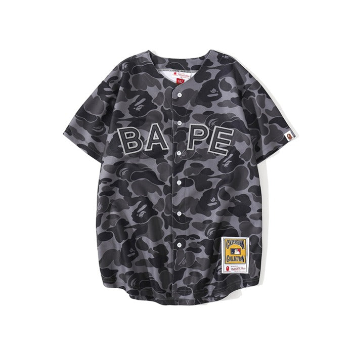Bape Black Camo Shirt Tee