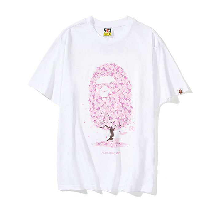 Bape White Pink Tee