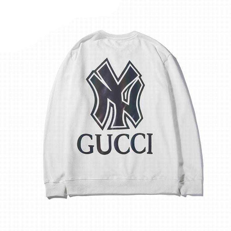Gucci NY Logo Sweatshirt White