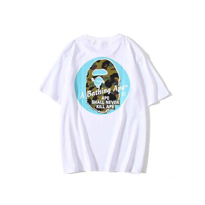 Bape White Tee