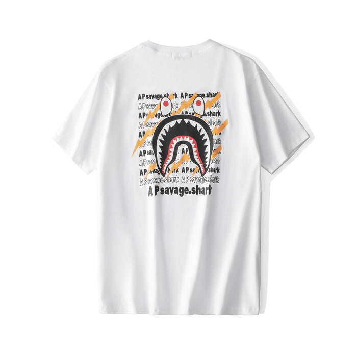 Bape Shark White Tee