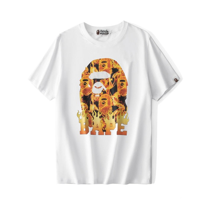 Bape White Tee