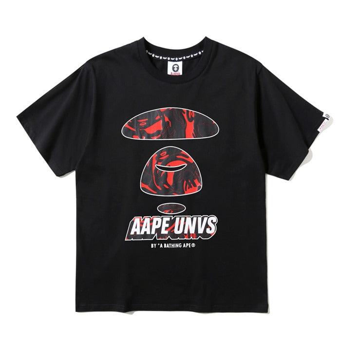 Aape Black Red Camo