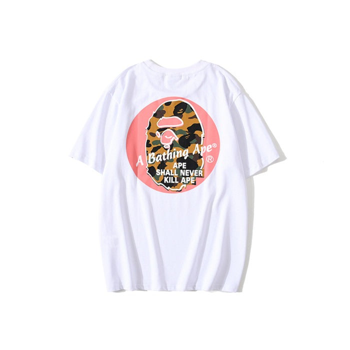 Bape White Tee