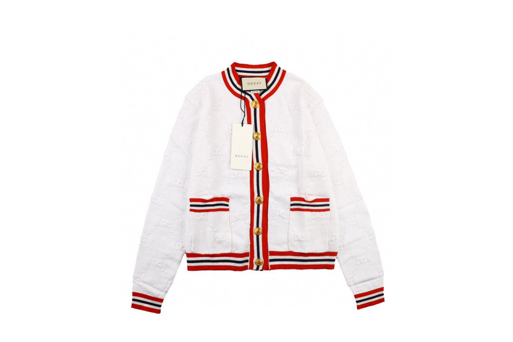 Gucci Sylvie Web knitted cardigan mid-length
