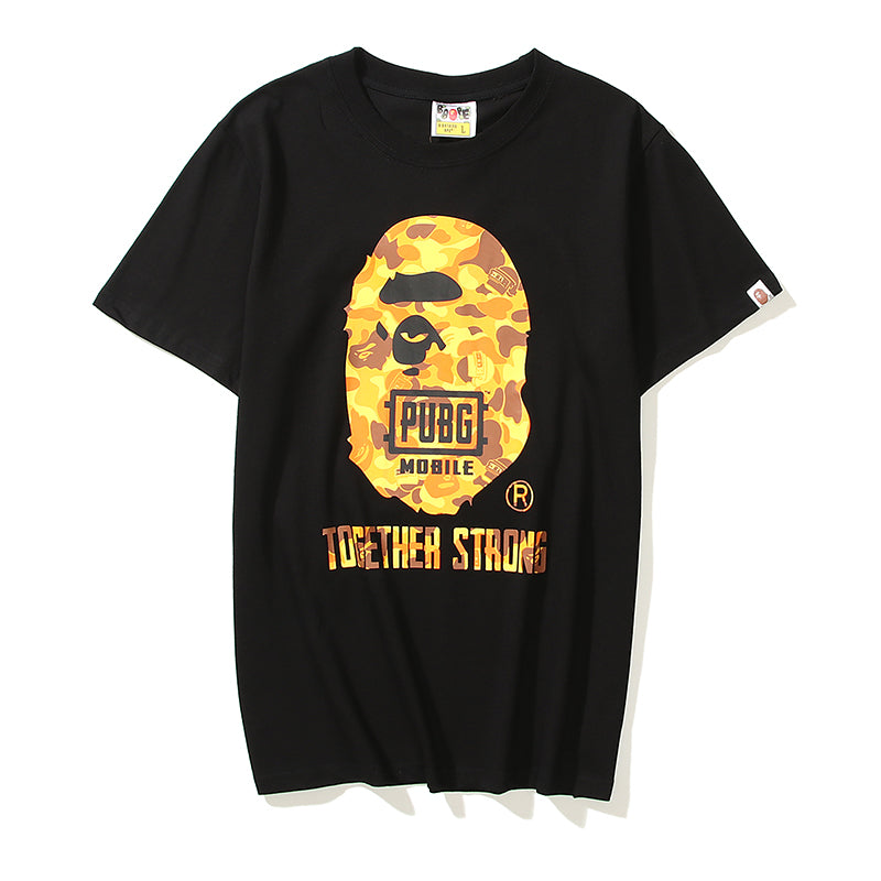 Bape X Pubg Tee Black