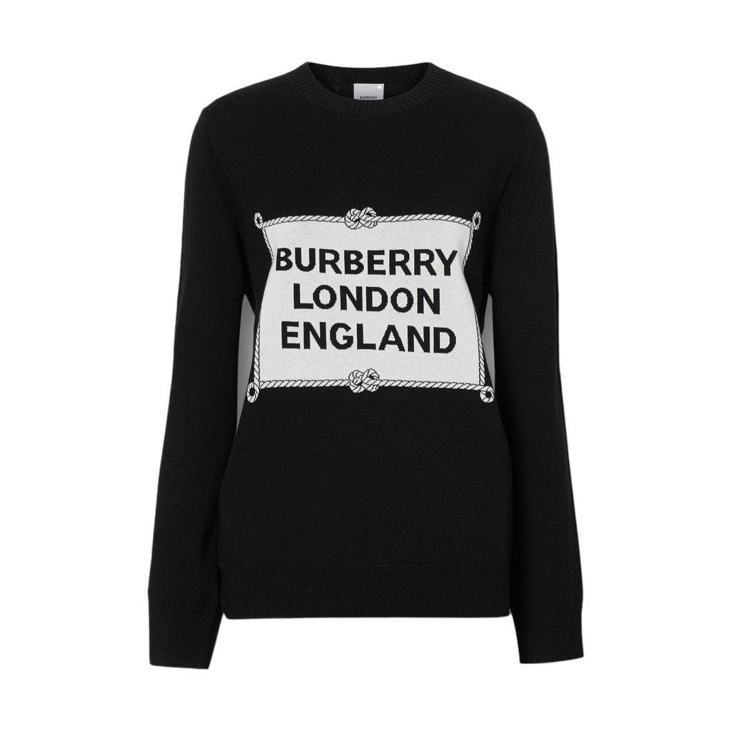 Burberry Rigging Intarsia Wool Sweater
