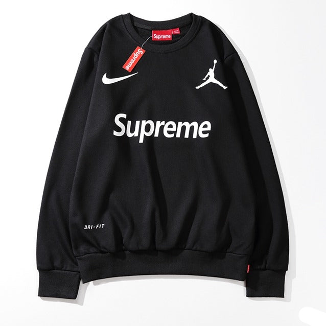 Supreme Crewneck Dri-Fit Black