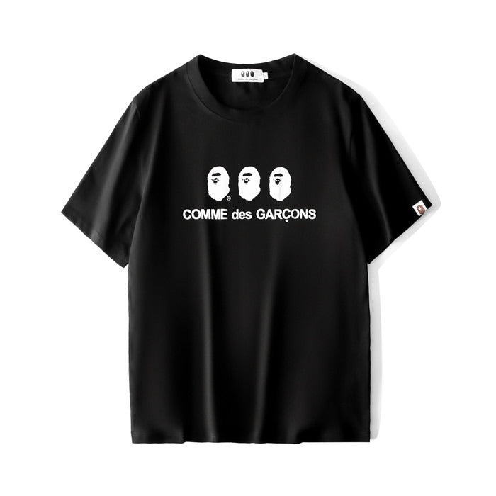Bape Comme Des Black Tee