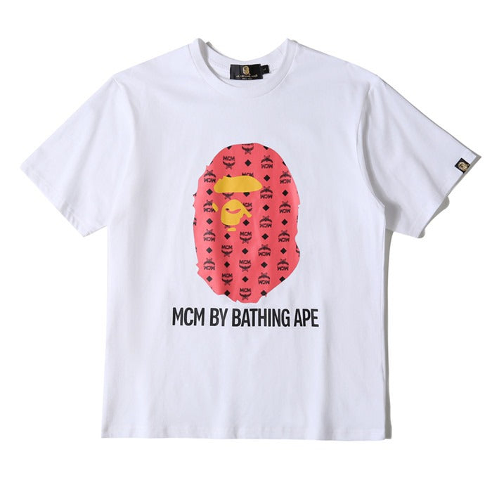 Bape X MCM Pink