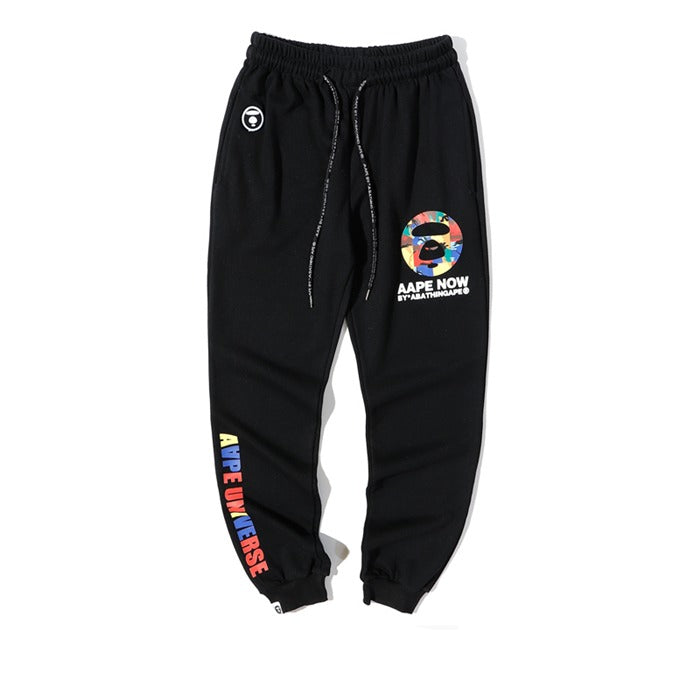 Aape Black Sweat Pant