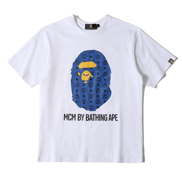 Bape X MCM Blue