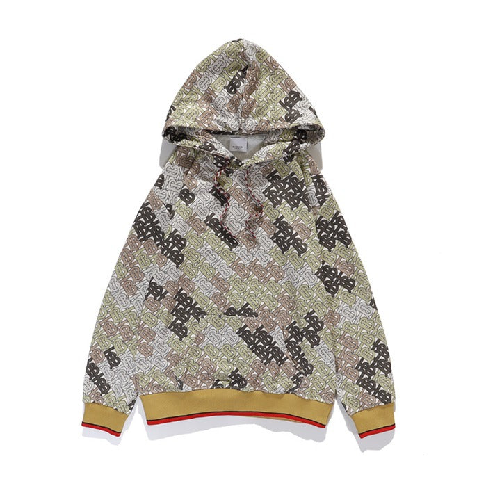 Burberry Monogram Print Cotton Hoodie