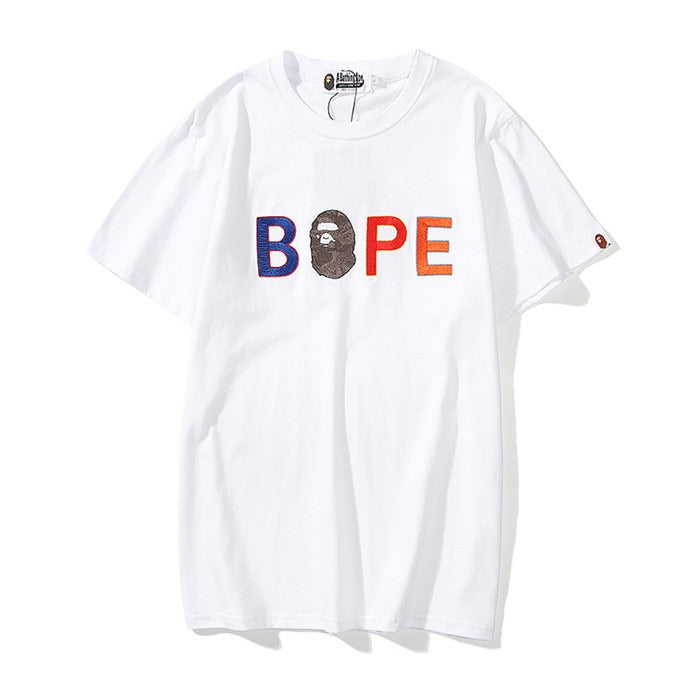 Bape White Tee