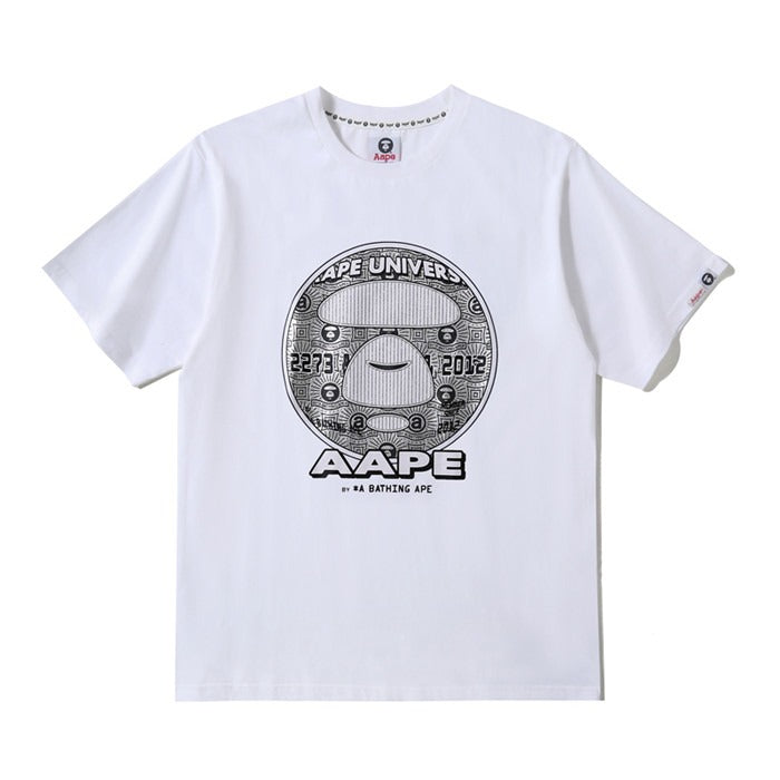 Aape White Tee