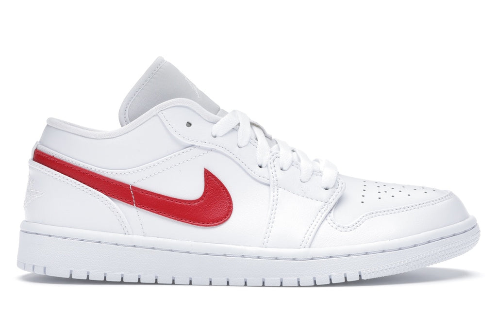 WMNS Air Jordan 1 Low White University Red