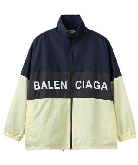 Balenciaga Logo windbreaker jacket