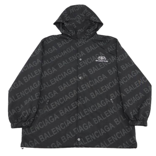 Balenciaga Logo windbreaker jacket