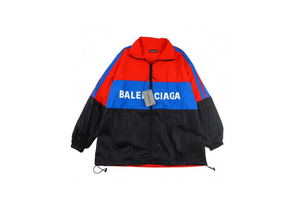 Balenciaga Logo windbreaker jacket