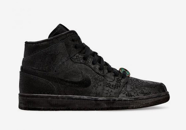 Dover Street Market x CLOT x Air Jordan 1 Mid 'Monochromarket'