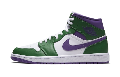 Air Jordan 1 Mid “Aloe Verde/Court Purple”