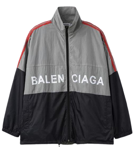 Balenciaga Logo windbreaker jacket