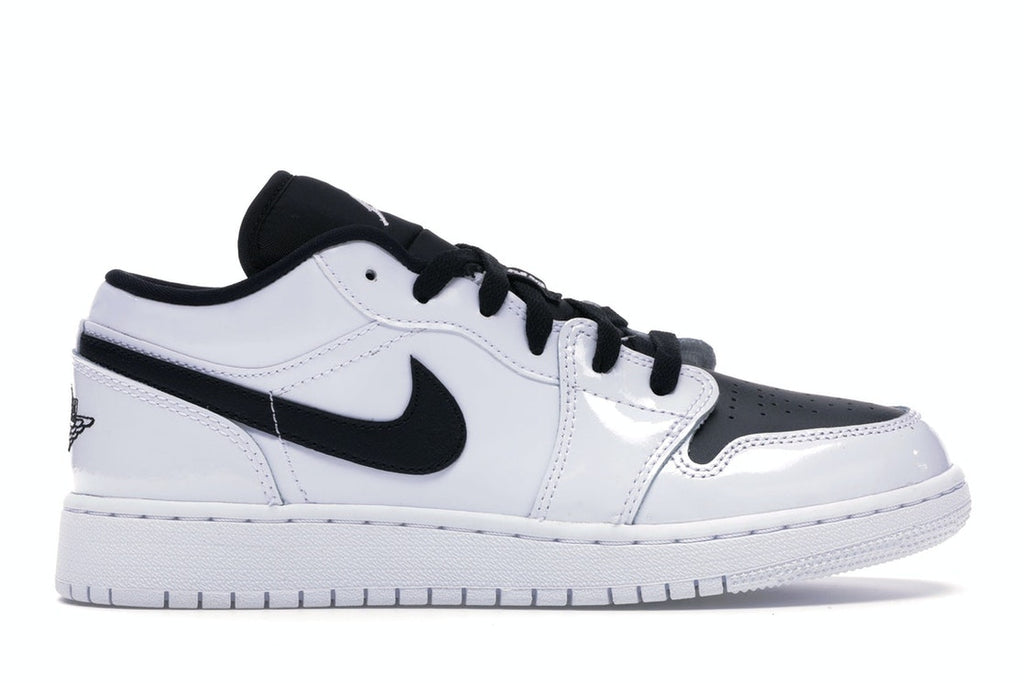 Air Jordan 1 Low White Black (GS)