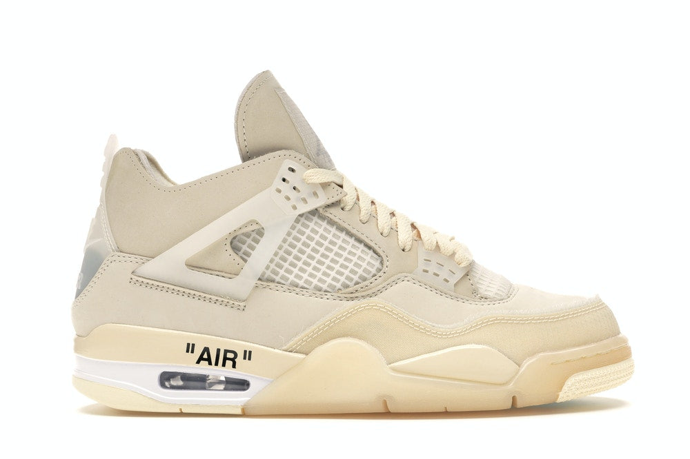 Off-White x Air Jordan 4 WMNS “Sail”