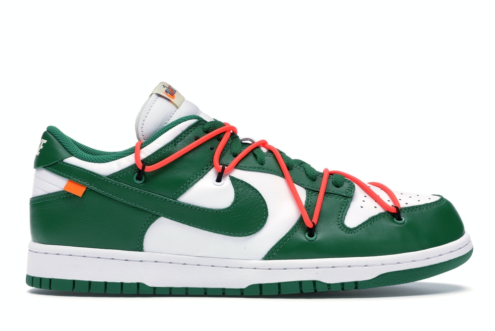 OFF-WHITE x Nike Dunk SB Low Pine Green