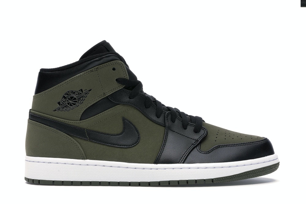 Air Jordan 1 Mid “Olive Canvas Black”
