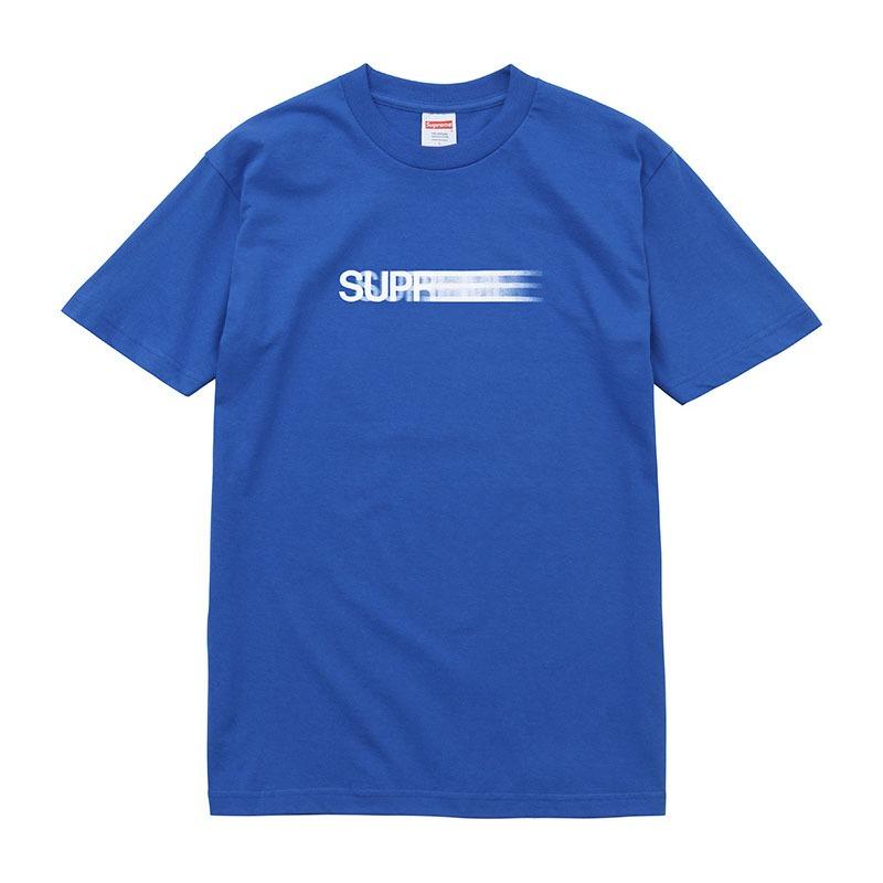Supreme motion logo Blue  T shirt