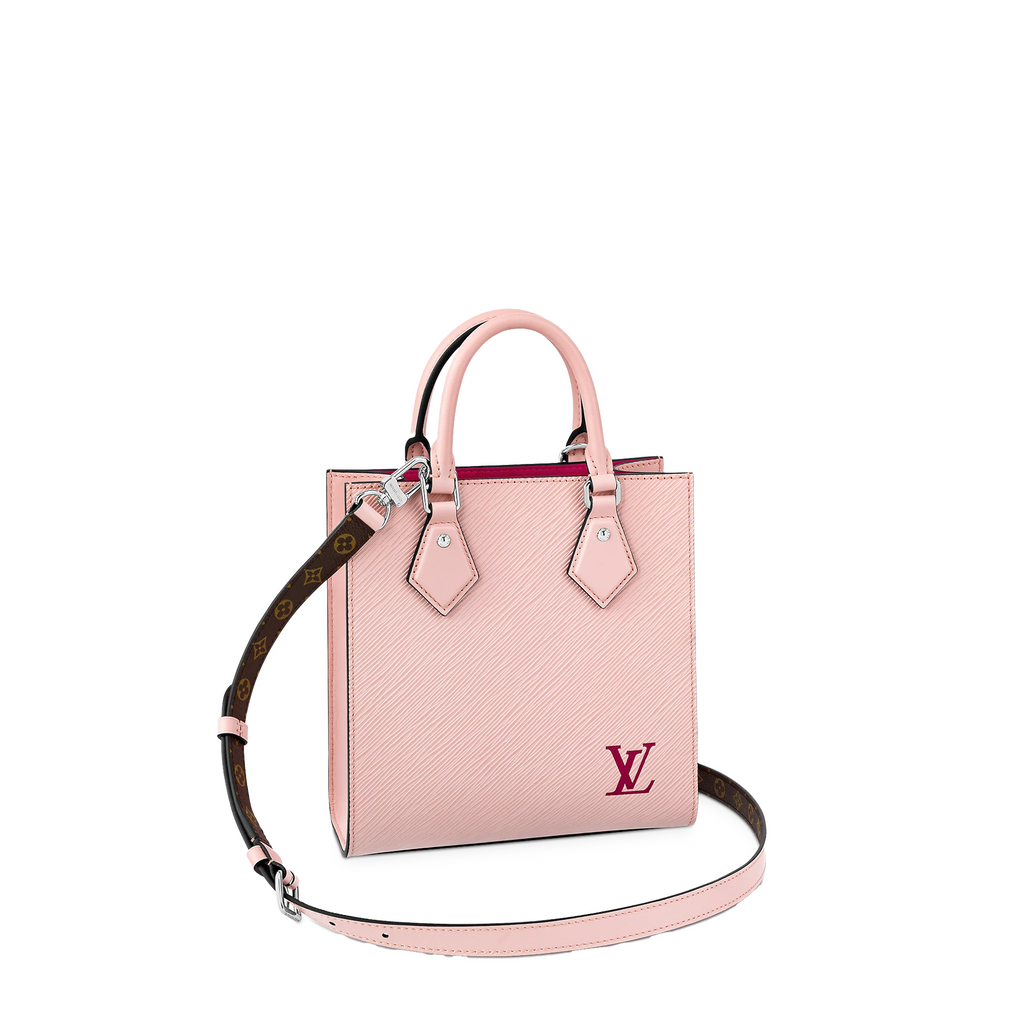 Louis Vuitton Sac Plat BB Tote Bag Rose Ballerine