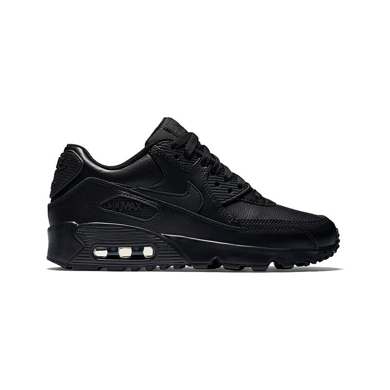 Nike Airmax 90 Essentials Leather All Black